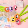 48pcs Sunflower Shape Panda Shakes Neutral Pen Comfortable Grip Stationery School Office Supplies Student Prize Gift Writing Tools Holiday Gift Novelt