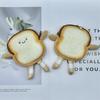 Creative Funny Toast And Bread Zero Wallet Cheese Bag Pendant Wallet Bags Cartoon Wallet Female Walle Bag Pendant Accessories
