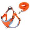 Dogs Adjustable Harness Leash Set for Small Medium Dogs Harness Vest Reflective Puppy Chest Strap Pet Walking Outdoor Supplies