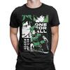 My Hero Academia Deku Anime Tshirt Men's Cotton Top Tee Hip Hop  Round Neck Short Sleeve