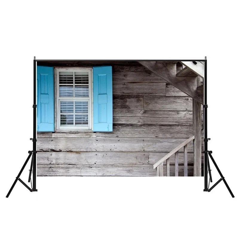 

Винтажный деревянный цветочный фон с дизайном деревянных планок, для мероприятий, баннер для вечеринки, домашний декор, свадьбы, фотобудки 150*100cm-Frameless