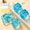 Snowflakes Ice Cube Anti-stress Squishy Toys Slow Rebound Stress Relief Ball Decompression Fidget Toy For Adults Birthday Gifts