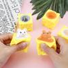 Funny Soft Fidget Toys Pop Up Cheese Mouse Cup Squeeze Stress Toys Anxiety Tension Sensory Gift Party Favor Class Prize For Kids