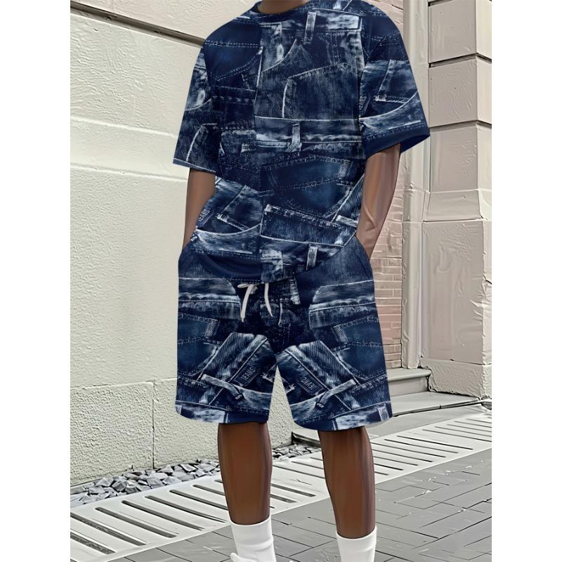 Men s spring and summer casual short-sleeved suits S
