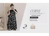 Plus Size Floral Two-Piece Long Skirt Dress - Slimming, Belly-Covering Design for Summer