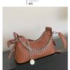 Chain bag women's 2026 new style this year popular texture niche design e-shoulder underarm bag fashiable crossbody small ba