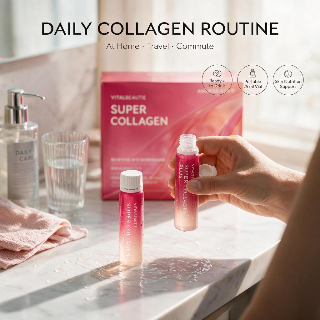 VITALBEAUTIE Super Collagen Set 1box/750ml(25ml*30ea)