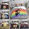 Little Misfortune Bedding Sets Comforter Quilt Bed Cover Duvet Cover Pillow Case 2-3 Pieces Sets Kids Adult Size