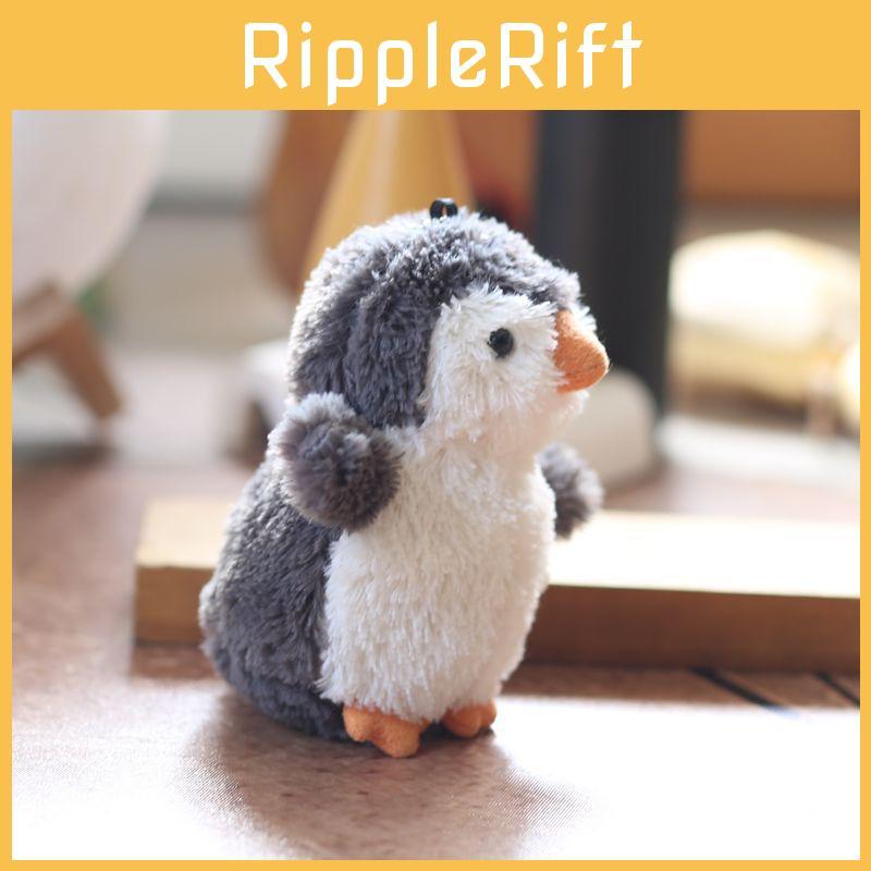 Mini Penguin Plush Toy Keychain Backpack Charm Soft Pp Cotton Gift For Kids Teens