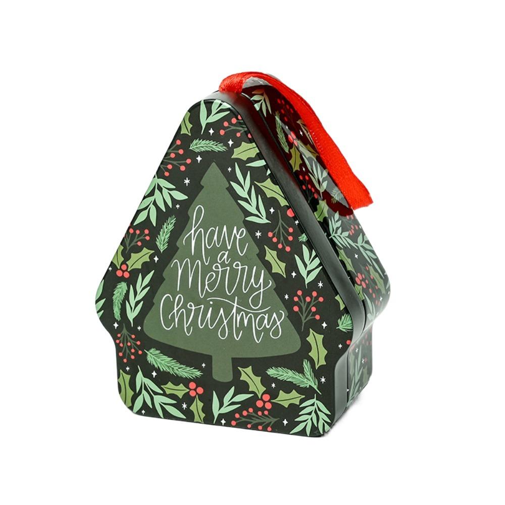 New Tinplate Christmas Tin Box Multii Style Santa Claus Chocolate Can DIY Storage Jar Jewelry