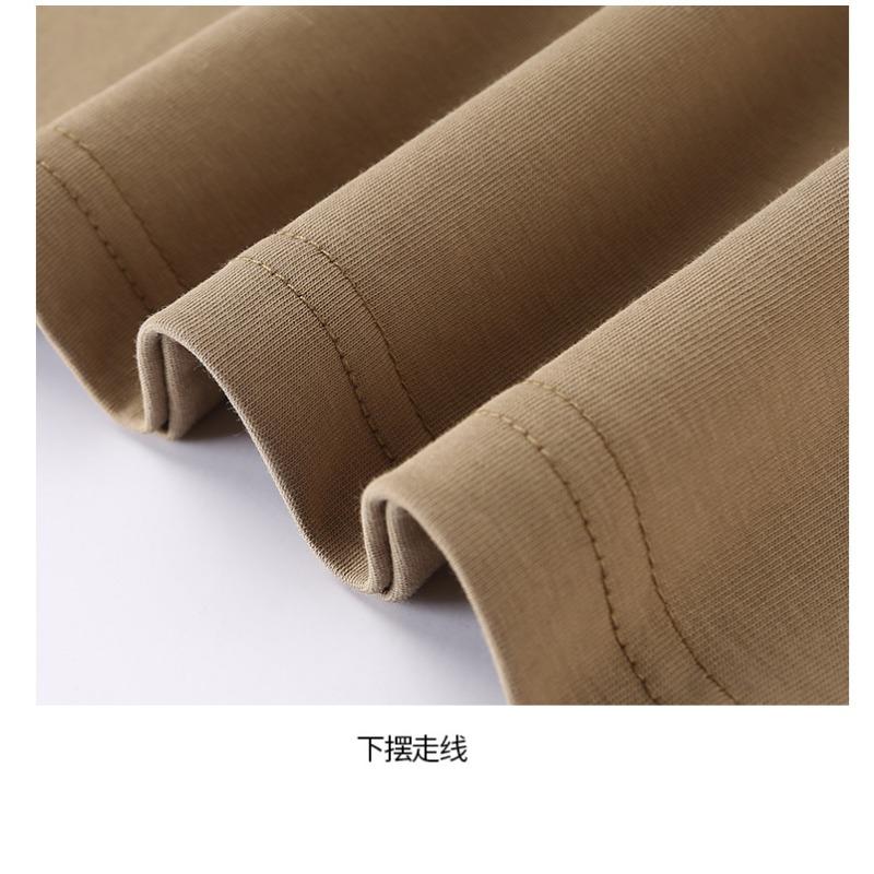 Men's Oversized Loose Fit Crew Neck T-Shirt - Soft Cotton Casual Short Sleeve Top