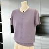 Hodo Women's Summer Round Neck Knit Top