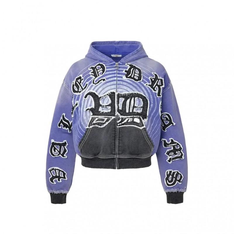 Winter Hip Hop Streetwear Hoodie Star Letter Print Loose Fit Teens Adults
