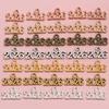 50Pcs Vintage Alloy 9*14mm Number Charms 2026 2027 Year Pendants DIY Earring Bracelet Necklace Jewelry Making Crafts Accessories