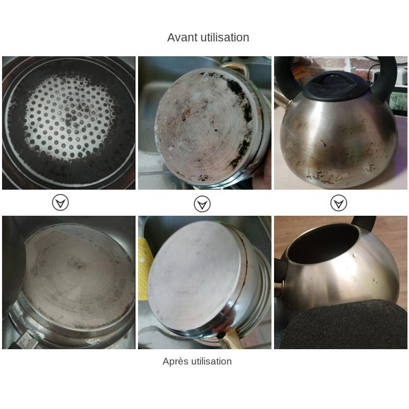 Xiaomi Magische Küchenschwammbürste, Melaminschwamm, Reinigungsbürste, Entkalkung, Messer, Pfanne, Topfreiniger, starke Dekontaminationsbürsten