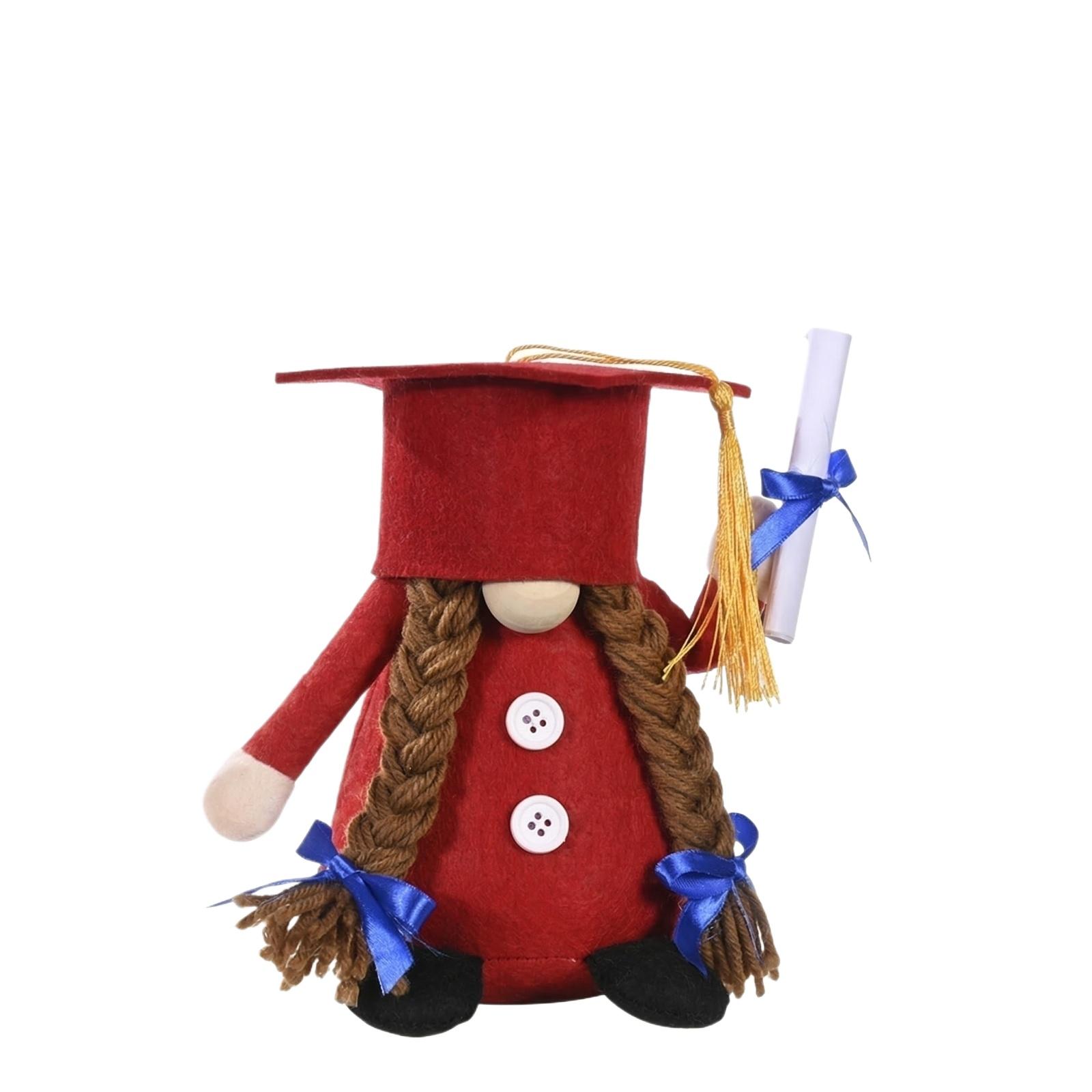 Swedish Gnome Plush Toys For Graduation , Graduation Desktop Decorations, Gifts For Graduation Parties, Dorm Rooms, And Apartments.