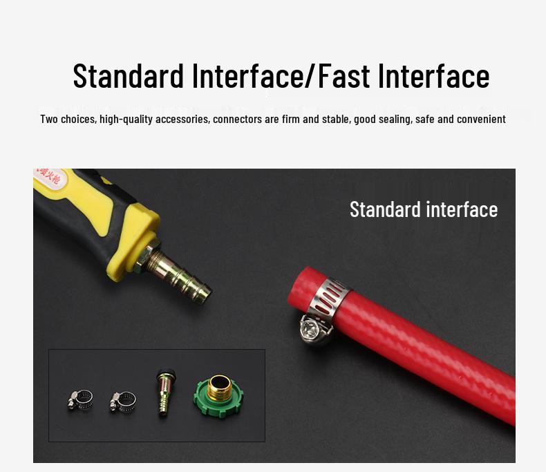 Portable Gas Blowtorch for Welding and Singeing Pig Hair