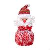 Christmas Gift Doll Bag Apple Goodie Wrapping Reusable Drawstring Treat