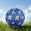Croatian Football Crest Design Size 5 Soccer Ball,Indoor/Outdoor Suitable for Training Matches Tournaments Practice Games Perfect Gift for Fan