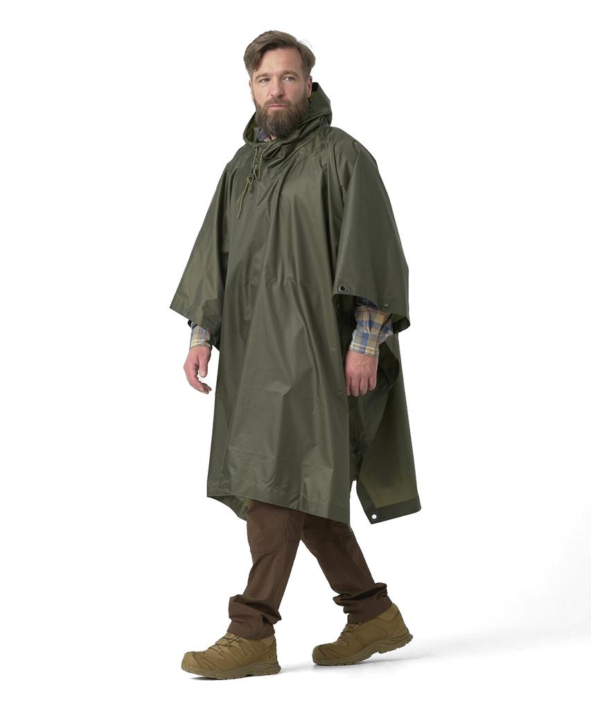 Helikontex Poncho Olive Green