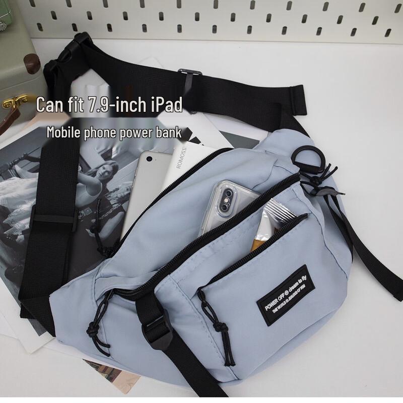 Unisex Hip-Hop Waist Crossbody Bag