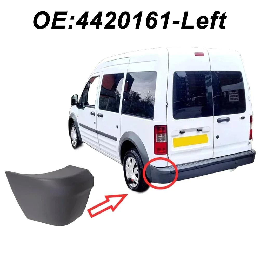 Replacement Rear Bumper Corner End Cap for For FORD For TRANSIT and For CONNECT 2002 2013 Black Plastic Design Left