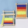 Webstuhl-Set für Kinder aus Holz – Komplettes DIY-Handstrickmaschinen-Set mit Werkzeugen und Garn