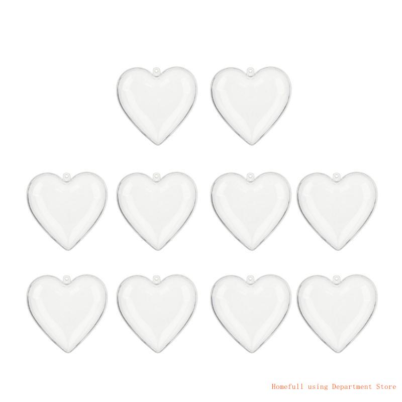 10Pcs Candy Holder for Office Decoration Transparent Sweets Storage Container