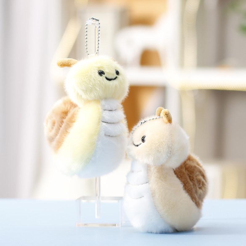 Cute Snail Plush Doll For Girls Kids Kidsroom Decor And Bag Charm