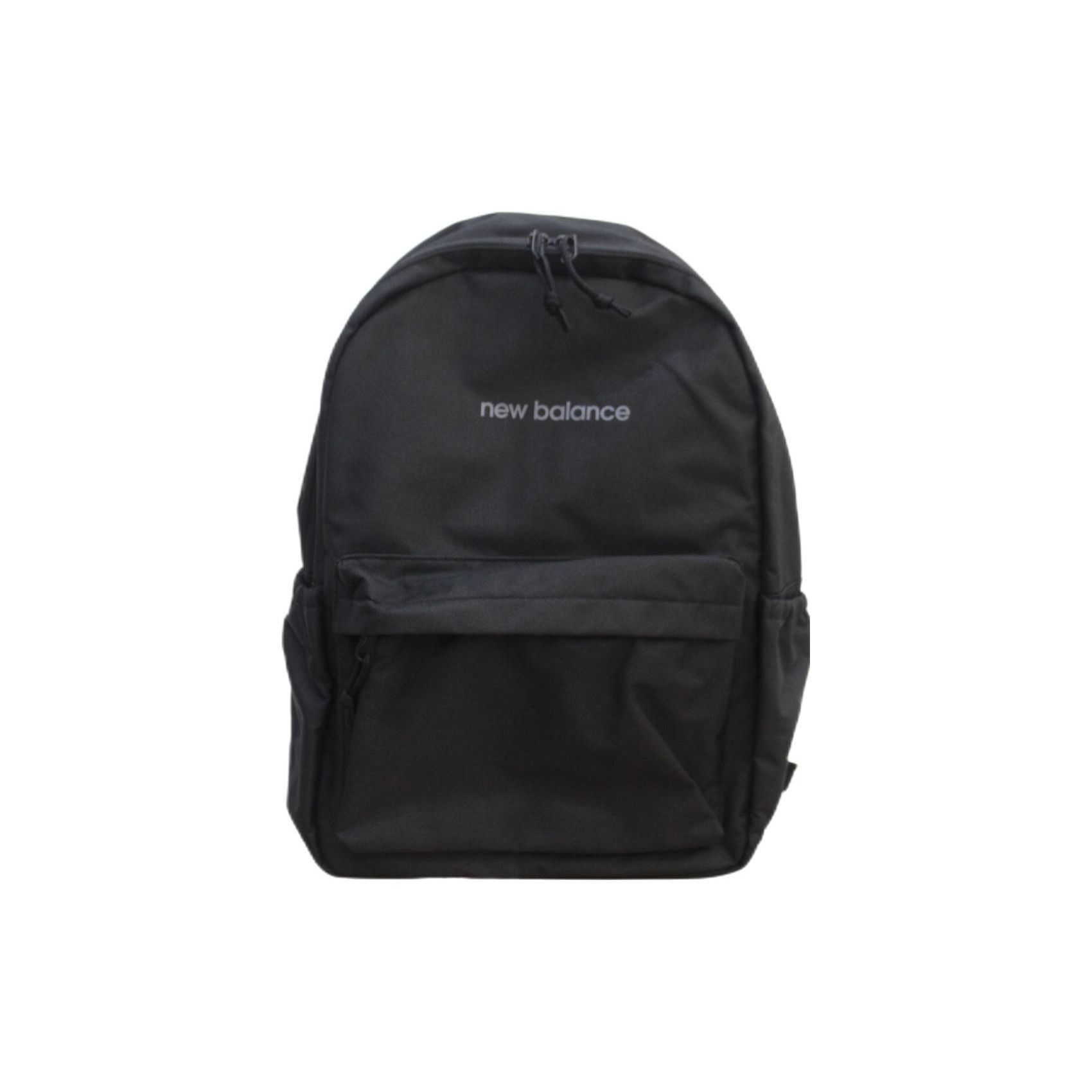 New Balance Sports Casual Zipper Fabric Backpack Unisex Backpack Black LAB31001-PHM Black