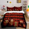 Music Print Bedding Set Duvet Cover and Pillowcases (1 Duvet Cover, 2 Pillowcases, No Comforter)