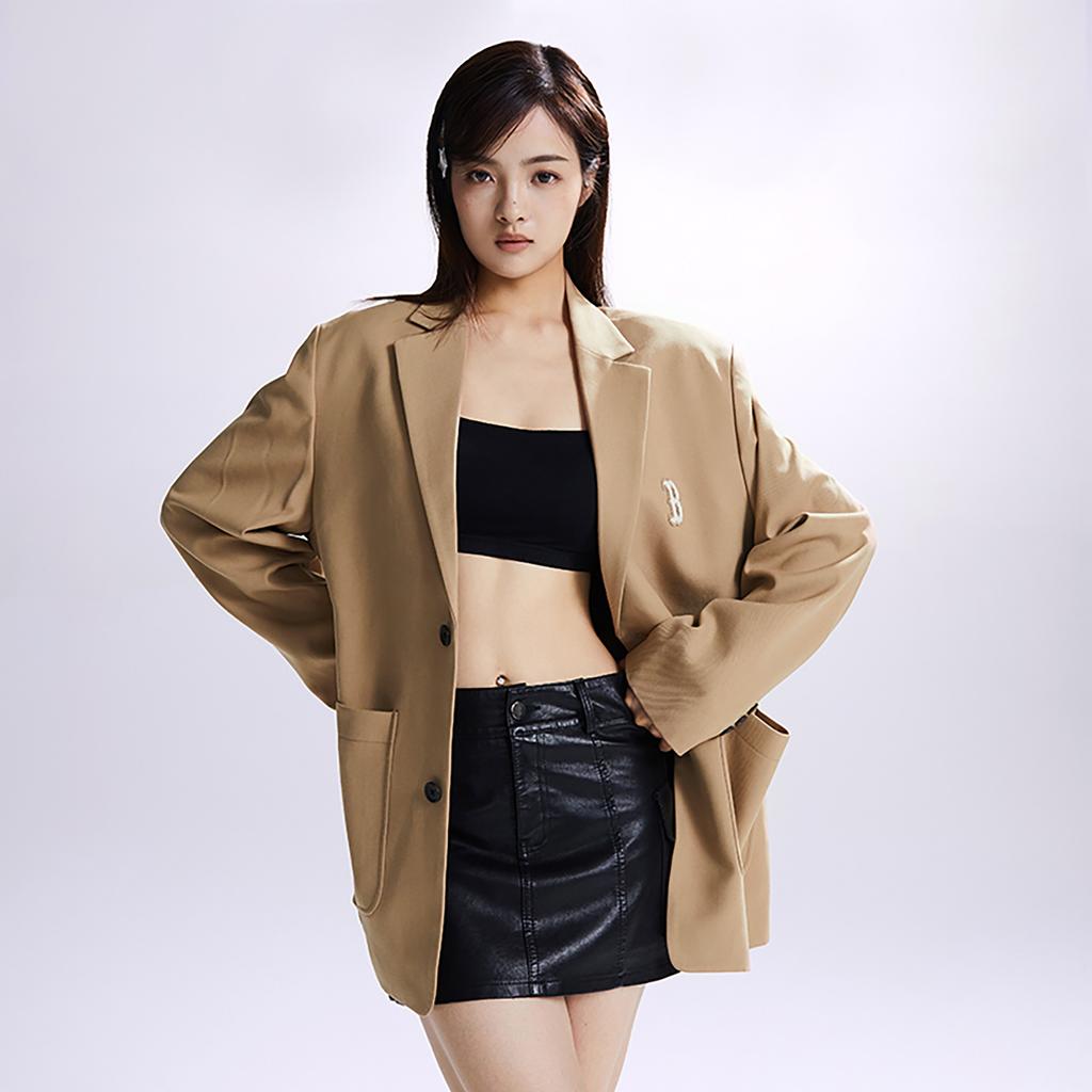 New MLB Business Suit Unisex Yellow 3AJKM0134-43SAD