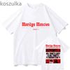 Marilyn Unisexson Tshirt Unisex Unisex Harajuku Oneck Summer Casual Pure Cotton Fashion Aesthetic Unisex Short Sleeve Streetwear Tops