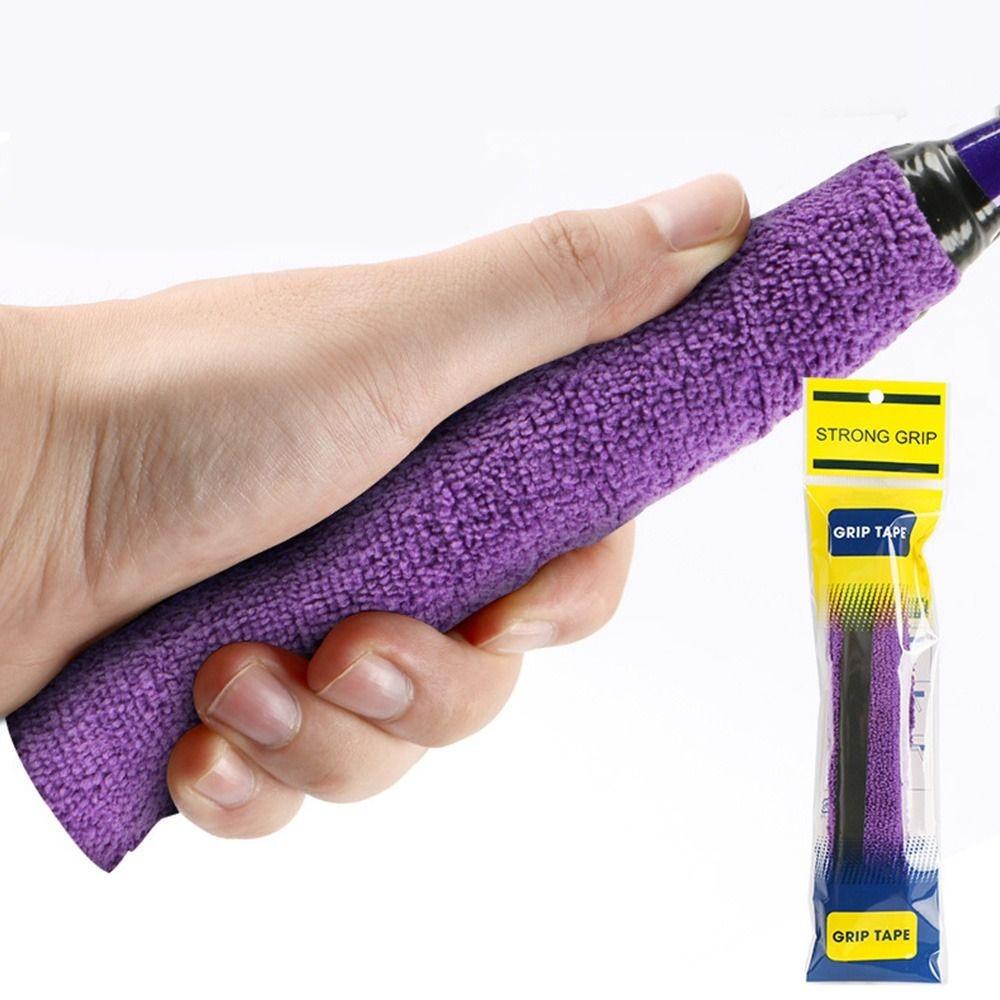 Multi-color Badminton Racket Overgrips Self-adhesive Non-Slip Grip Tape Sweat Band Fishing Rod