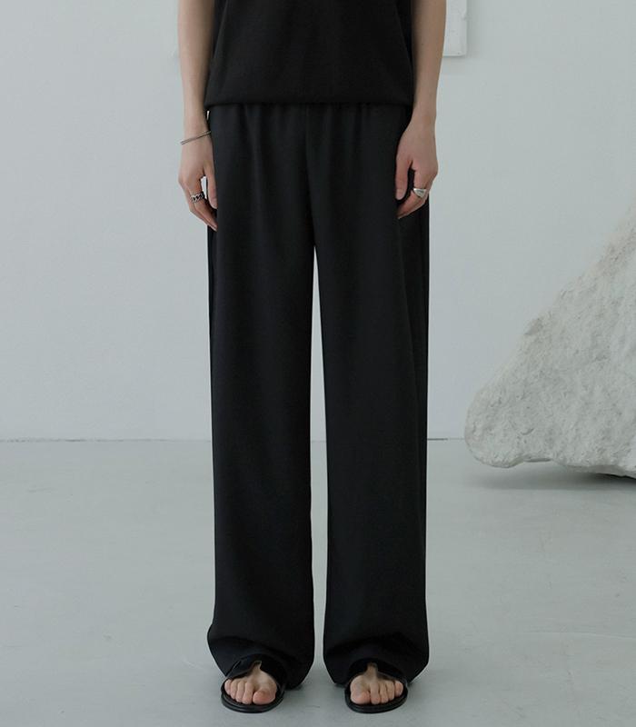 AVANDRESS Wide Balloon Elastic Waist Slacks - 2 Colors
