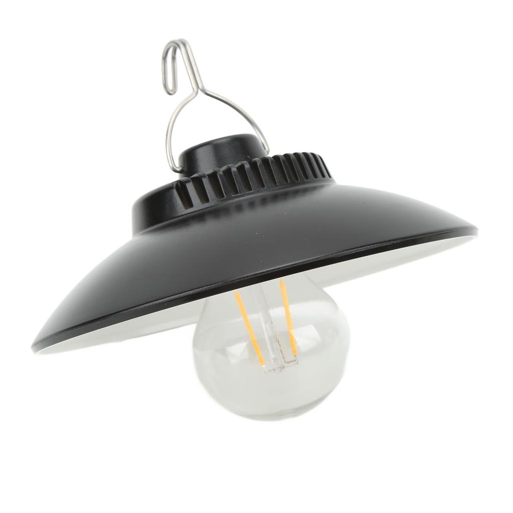 Camping Tent Light USB Rechargeable Adjustable Brightness Multifunctional Retro Portable Hanging Camping Light 3.7V