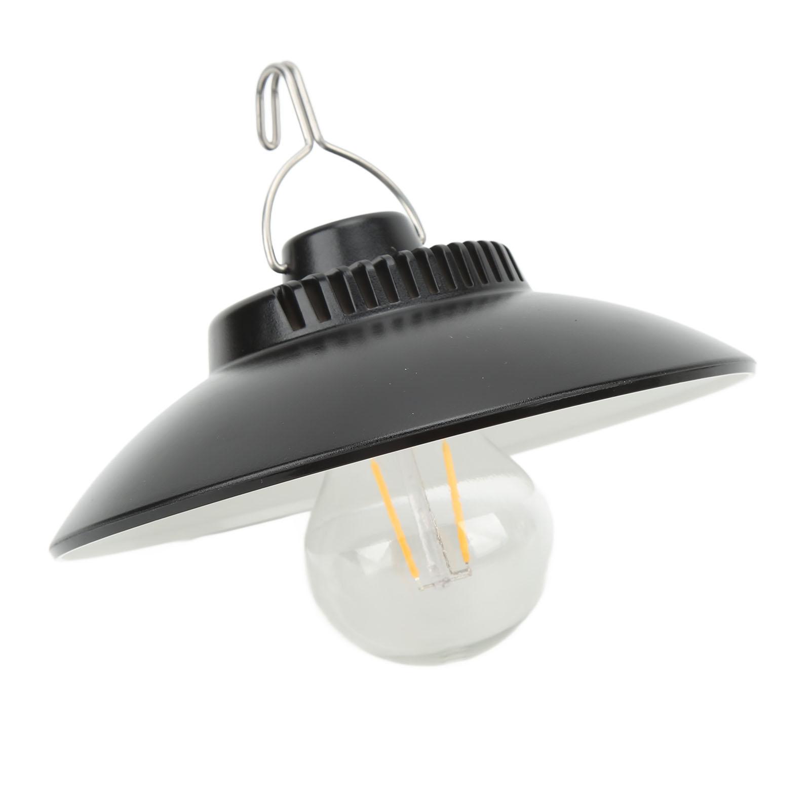 

Camping Tent Light USB Rechargeable Adjustable Brightness Multifunctional Retro Portable Hanging Camping Light 3.7V