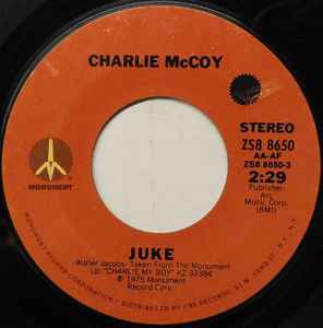

7inch Record CHARLIE MCCOY - Juke ZS88650 Monument 1975 US Folk Used