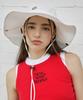 Nyuyogwogseu Safari Bucket Hat_ White