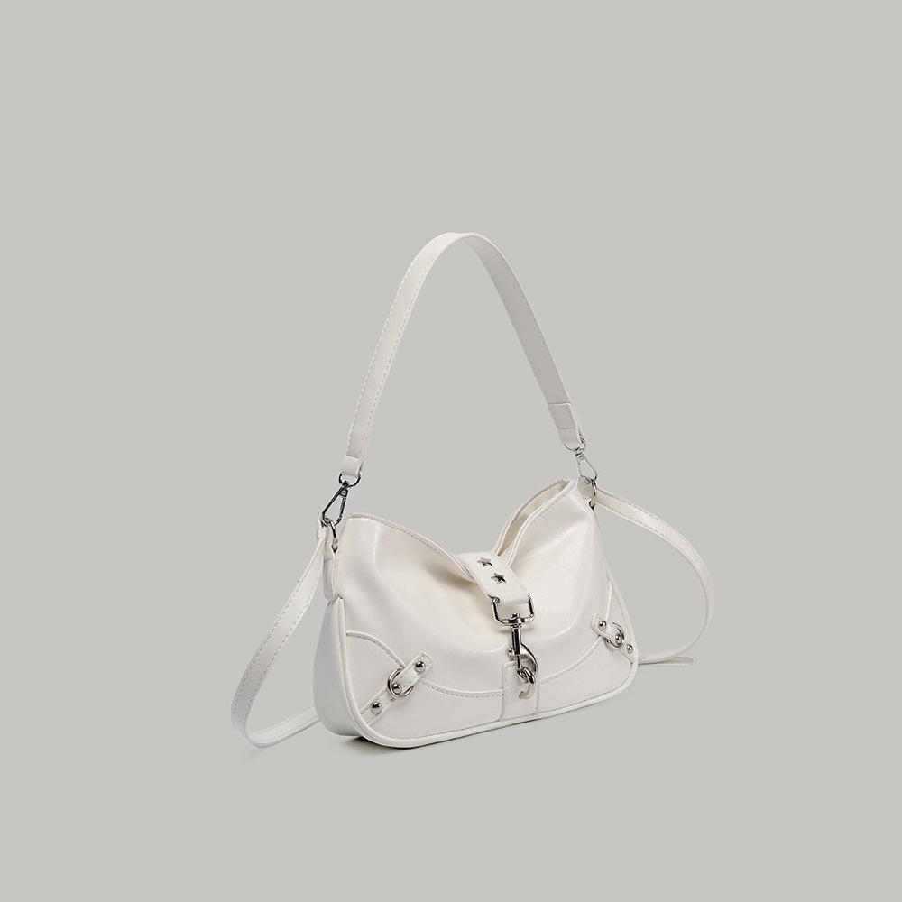 French-style gentle niche design bag, 2025 new summer fashion, high-end versatile shoulder and crossbody bag, trendy
