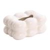 Candy Floss Tissue Box Cover Facial Holder Creative Tabletop Dispenser for Household