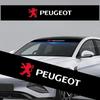 Auto Frontscheiben Aufkleber Vorne und Hinten Dekorative Aufkleber Sticker Für Peugeot 408 4008 308 3008 Rifter 5008 508 2008 208