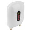 Tankless Water Heater Touch Screen LCD Electric Instant Hot Water Heater Bathroom 220‑240VWhite