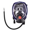 Positive Pressure Escape Respirator Full Face Mask with Air Supply Valve