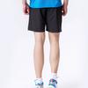 Li-Ning Solid Color Breathable Training Sports Short Sleeve T-Shirt And Shorts Set Men sets Black AHST347-1+AKSS437-1