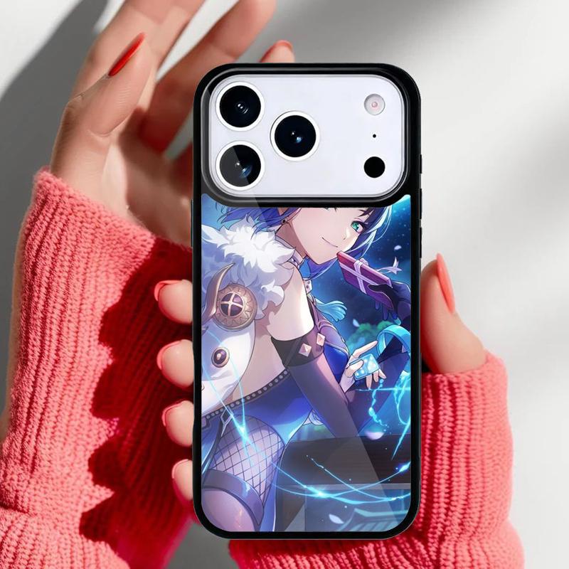 

Yelan Genshin Impact Phone Case for iPhone 17 Air 16e 15 14 13 Pro Max Back Cover for 12 11 Pro Coque iPhone 13 Pro