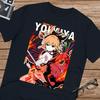 Anime Yoimiya Genshin Impact T Shirt Size S 4XL Black Size S 4XL