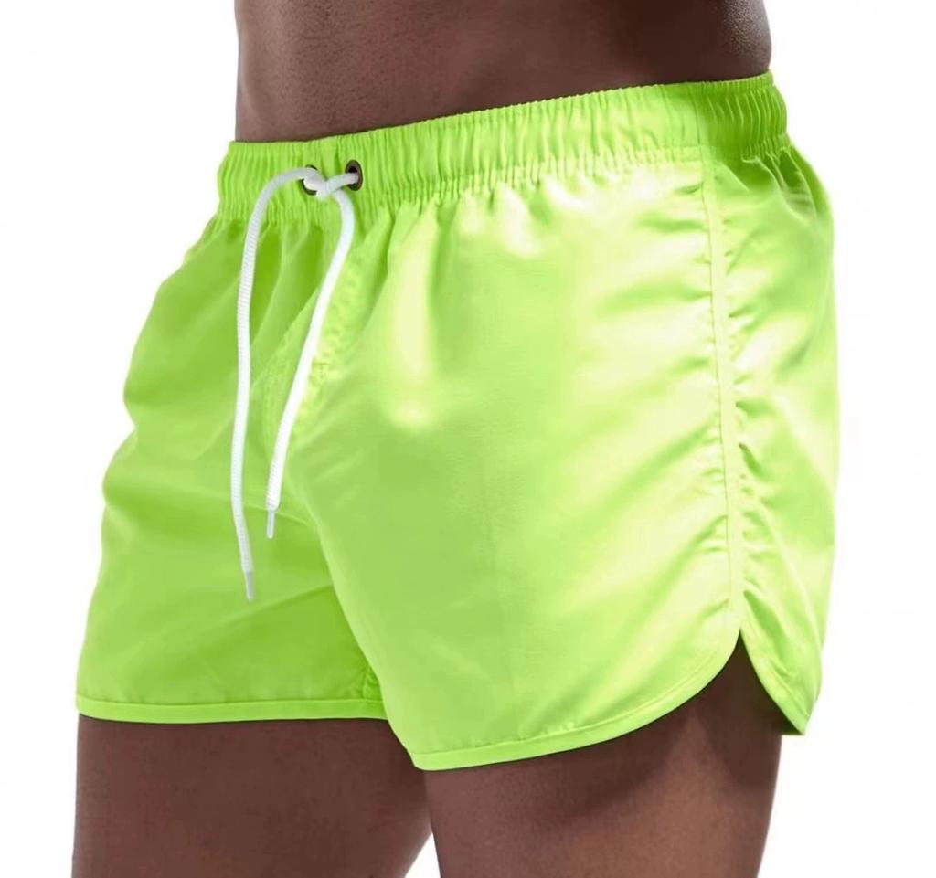 Summer Men's Beach Shorts, Men's Large Size Three-quarter Length Shorts, Sports Quick-dry Shorts, Casual Shorts Without Metal Buckles.