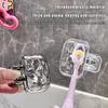 Portable Toothbrush Head Cover Clips Plastic Dustproof Head Germproof Protector Caps Travel Hiking Camping Bathroom Accessories