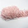 10Meters Fluffy Turkey Feathers Trim Fringe Ribbon Marabou Feather On Tape Fringes Sewing Trimmings DIY Clothes Dress Decoration